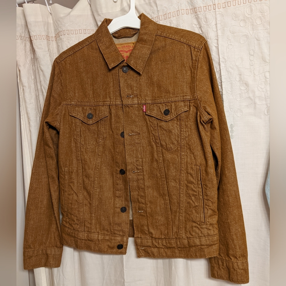 Levi's denim jacket men's small